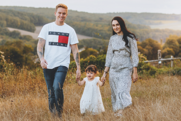 Frankie and family