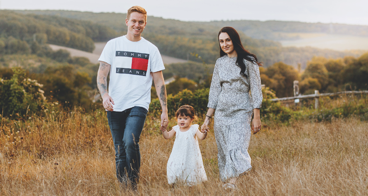Frankie and family